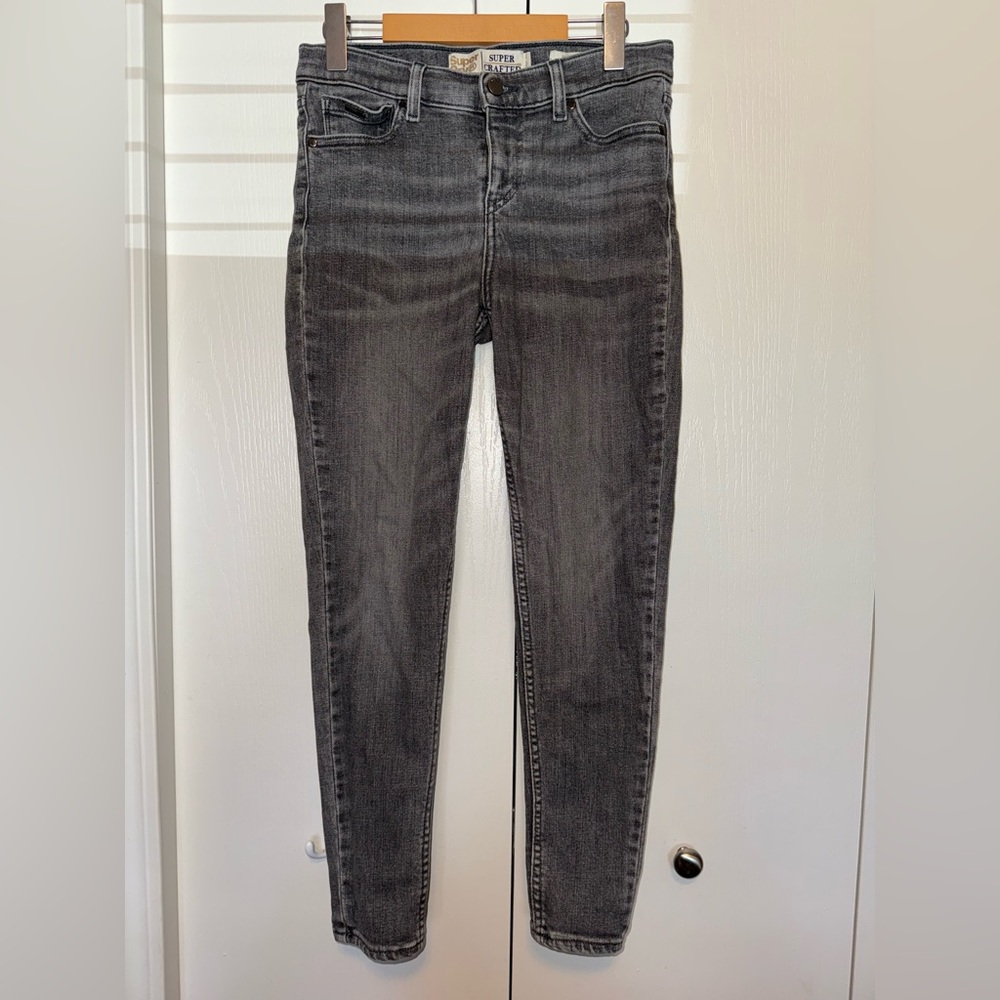Superdry Super Crafted Cropped Skinny Jeans